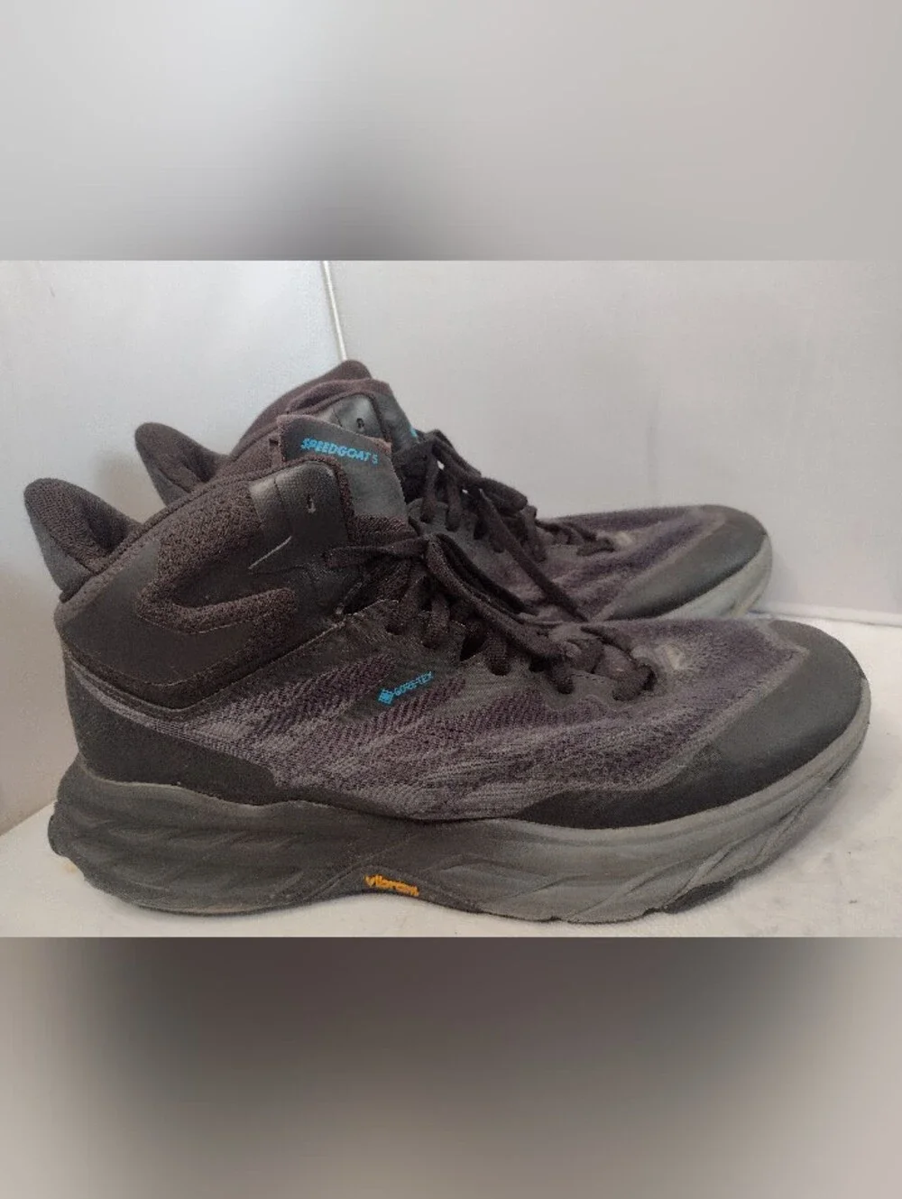 Hoka Speedgoat Speed Goat SG 5 V MID GTX Gore Tex Size 11.5  Men's Black C